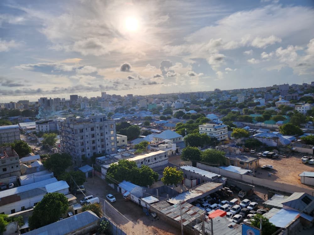 Mogadishu skyline