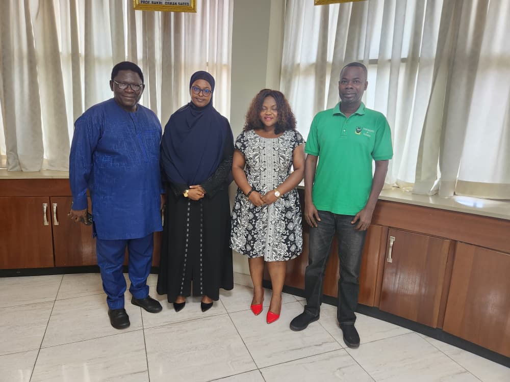 At the Association of African Universities in Accra.